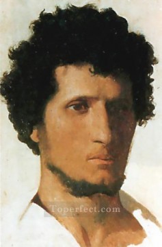 ローマのカンパーニャの農民の頭 ギリシャ アラビアのオリエンタリズム ジャン レオン ジェローム Oil Paintings